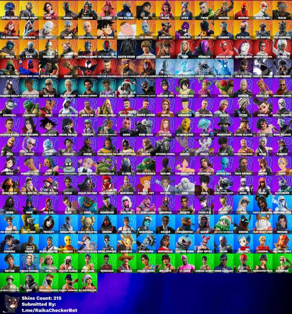 Fortnite [PC] 215 skins | Astro Jack | Rogue Agent | Rox | Omega... - Image 8